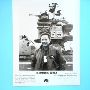 The Hunt For Red October Mace Neufeld Movie Producer VTG Original Press Photo